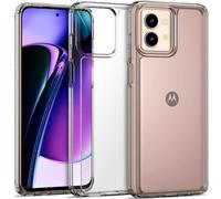 PIXFAB For Motorola G84 Case, [Ultra Slim] Scratch Resistant TPU Gel Rubber Soft Skin Silicone Motorola Moto G84 Clear