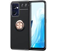 Pixfab For Oppo Find X5 Lite 5G Case, Anti-Scratch Shockproof Slim Gel Rubber [Protective] Phone Case Cover, Magnetic Ring [Kickstand] With [360 Rotation] Case For Oppo Find X5 Lite 5G - Rose Gold