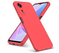 PIXFAB For Oppo Reno 10 5G Case, Slim Liquid Silicone Shockproof [Anti-scratch] Armor Protective [Soft Touch] Rubber Gel Phone Cover - Red