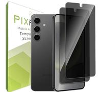 PIXFAB for Samsung Galaxy A12 - Privacy Tempered Glass Screen Protector, [Anti Spy] Full Screen 9H Hardness, [Durable] [Shatter Proof] And Scratch Resistant Screen Glass - [Pack of 2]