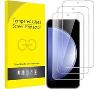 PIXFAB for Samsung Galaxy A55 Tempered Glass, Screen Protector Anti Scratch and Anti Shatter Film, [Case Friendly] HD Clear Premium, 9H Tempered Glass for Samsung Galaxy A55 (5G) [Pack of 3]