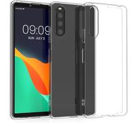PIXFAB For Sony Xperia 10 V Case, [Ultra Slim] Scratch Resistant TPU Gel Rubber Soft Skin Silicone [Protective Case] Cover For Sony Xperia 10 V - Clear