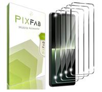 PIXFAB for Sony Xperia 10 VI Tempered Glass, Screen Protector Anti Scratch and Anti Shatter Film, [Case Friendly] HD Clear Premium, 9H Tempered Glass [Pack of 3]