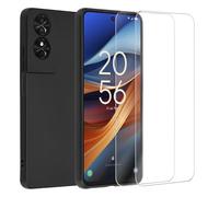 PIXFAB for TCL 40 NxtPaper (4G) Case, [Ultra Slim] Scratch Resistant TPU Gel Rubber Soft Skin Silicone [Protective Case] Cover for TCL 40 NxtPaper (4G) - Black