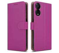 PIXFAB for TCL 50 (5G) Case - Leather Wallet Phone Case, Magnetic Book Flip Folio Cover [Card Slots] and [Kickstand] Case Compatible with TCL 50 (5G) - Pink
