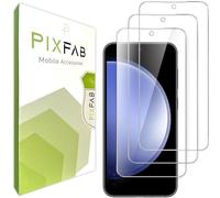 PIXFAB for TCL 50 SE Tempered Glass, Screen Protector Anti Scratch and Anti Shatter Film, [Case Friendly] HD Clear Premium, 9H Tempered Glass [Pack of 3]