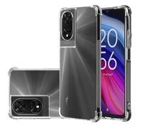 PIXFAB for TCL 505 Clear Case, Shockproof [Ultra Slim] Scratch Resistant Gel Rubber Silicone [Protective Case] Gradient Phone Cover for TCL 505 - Clear