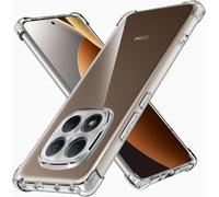 PIXFAB for Xiaomi Redmi Note 15 Pro+ Plus/Poco M8 Pro 5G Clear Case, Shockproof [Ultra Slim] Scratch Resistant Gel Rubber Silicone [Protective Case] Clear Phone Cover for Xiaomi Redmi Note 15 Pro+ 5G
