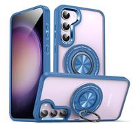 PIXFAB Phone Case for Samsung Galaxy S23 FE, Compatible with MagSafe Wireless Charging, [Camera Protection] Slim Fit Shockproof Military-Grade [Anti-Scratch], Samsung S23 FE Case cover - Blue