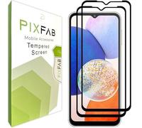 PIXFAB Tempered Glass for Samsung Galaxy A26 Screen Protector, Clear 3D Curved Full Screen 9H Hardness, [Durable] [Shatter Proof] And Scratch Resistant Screen Glass Samsung A26 5G - [Pack of 2]