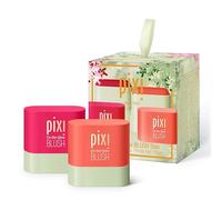 Pixi Beauty On-the-Glow Mini Blush Duo Holiday Ornament Gift Set | 2X Petite Size On-the-Glow Blush Sticks | Shades Ruby and Juicy
