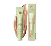 Pixi H2O SkinTint | Tinted Face Gel Moisturizer | Lightweight Hydrating Coverage with Hyaluronic Acid | Evens Skin Tone & Reduces Redness | Oil-Free Dewy Finish | Tan | 1.2 fl oz