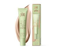 Pixi H2O SkinTint | Tinted Face Gel Moisturizer | Lightweight Hydrating Coverage with Hyaluronic Acid | Evens Skin Tone & Reduces Redness | Oil-Free Dewy Finish | Vanilla | 1.2 fl oz