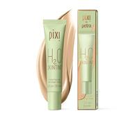 Pixi H2O SkinTint | Tinted Face Gel Moisturizer | Lightweight Hydrating Coverage with Hyaluronic Acid | Evens Skin Tone & Reduces Redness | Oil-Free Dewy Finish | Beige | 1.2 fl oz