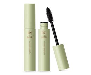 Pixi Large Lash Mascara | Extreme Volume & Lengthening Mascara with Vitamin E, Panthenol & Bamboo | Smudge-Proof & Water-Resistant | Buildable & Clump-Free | No.1 Bold Black | 0.4 fl oz