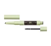 Pixi Natural Brow Duo Soft Black Precision Pencil Tinted Gel Waterproof Brow Shaper for AllDay Hold ParabenFree 02oz