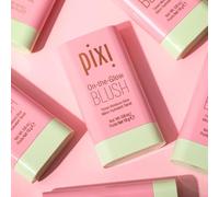 Pixi On-the-Glow Blush 19g - pH Tinted Moisture Stick for Cheeks & Lips - Cruelty-Free, Vegan, Skin-Loving Ingredients, Buildable Creamy Color with Aloe Vera, Ginseng & Fruit Extracts (Fleur)