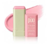 Pixi On-the-Glow Blush Stick in Fleur, Hydrating Tinted Moisture Stick for Cheeks and Lips with Ginseng, Aloe Vera and Fruit Extracts, Twist-Up Design, Paraben-Free, 19g / 0.6 oz