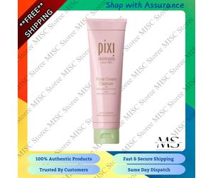 PIXI skintreats Rose Cream Cleanser 135ml Suitable For Sensitive Skin - New