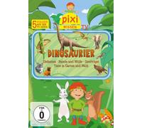 Pixi Wissen TV - Dinosaurier: Dinosaurier - Elefanten, Hunde und Wölfe, Greifvögel, Tiere in Wald und Garten