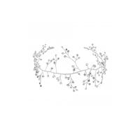 Pixie Crystal Sprig Hair Vine - Gift Pouch Jon Richard Silver One Size