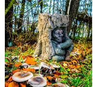 Pixie Goblin Garden Birdbath Ornament