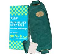 Pixie Period Heating Pad for Cramps - Thinnest Wearable Heating Pad - Unnoticeable Under Clothes - Best Portable Pain Relief Belt Device with Heat On The Market - Hours of Menstrual Pain Relief