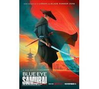 Pixie Posters Blue Eye Samurai TV Series Poster Wall Art A4 Size Version 1