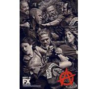 Pixie Posters Sons Of Anarchy TV Series Poster Wall Art A3 Size Version 9
