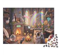 Pixie Puzzles 1000 Piece Challenge Toy for Adults Owl Impossible Jigsaw Puzzle Creative Puzzles Home Decoration Gift 1000pcs (75x50cm)