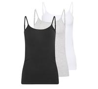 PixieGirl 3 Pack Petite & White Cami Vest Tops Petite