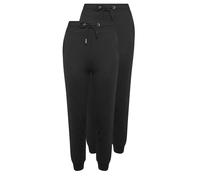 Pixiegirl Petite 2 Pack Basic Joggers In Black Black