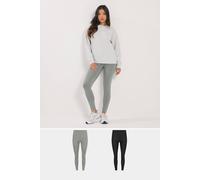 Pixiegirl Petite 2 Pack Basic Leggings Multi