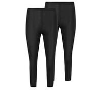 PixieGirl Petite 2 Pack Black Basic Cropped Leggings Petite