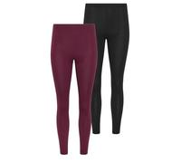 PixieGirl Petite 2 Pack Navy Blue & Black Cotton Leggings Petite
