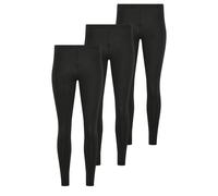 Pixiegirl Petite 3 Pack Cotton Leggings In Black Black