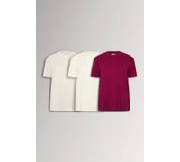 Pixiegirl Petite 3 Pack Cotton T-Shirts In Red Red