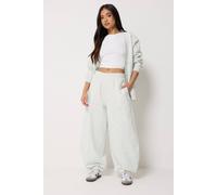 Pixiegirl Petite Balloon Joggers In Light Grey Light Grey