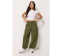 Pixiegirl Petite Balloon Joggers In Olive Olive