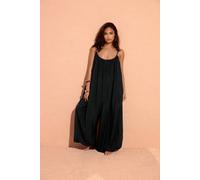 Pixiegirl Petite Balloon Jumpsuit In Black Black