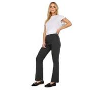 PixieGirl Petite Black Bi Stretch Straight Leg Trousers Petite