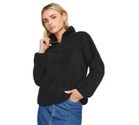 PixieGirl Petite Black Half Zip Teddy Fleece Jacket Petite
