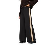 PixieGirl Petite Black Side Stripe Joggers Petite