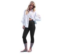 PixieGirl Petite Black Slim Fit Capri Cropped Trousers Petite