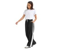 PixieGirl Petite Black Striped Wide Leg Trousers Petite