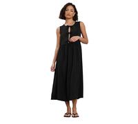 PixieGirl Petite Black Tie Front Midi Dress Petite