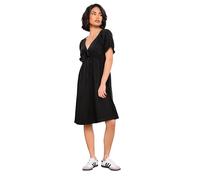 PixieGirl Petite Black Tie Front Mini Dress Petite