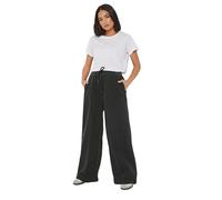 Petite Pull-On Wide Leg Jeans PixieGirl Black 8