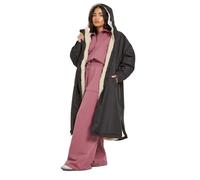 PixieGirl Petite Black Waterproof Fleece Lined Robe Petite