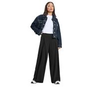 PixieGirl Petite Black Wrap Pleated Wide Leg Trousers Petite